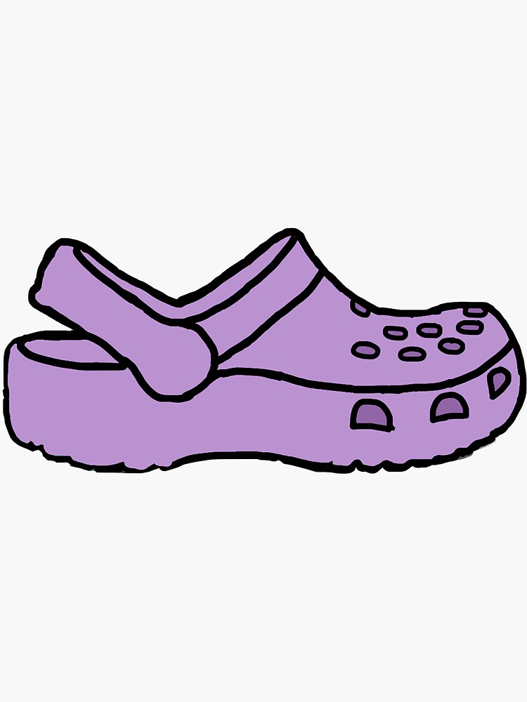 "Crocs " Sticker by cllloann Redbubble
