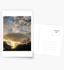 Lenticular Cloudscape Postcards