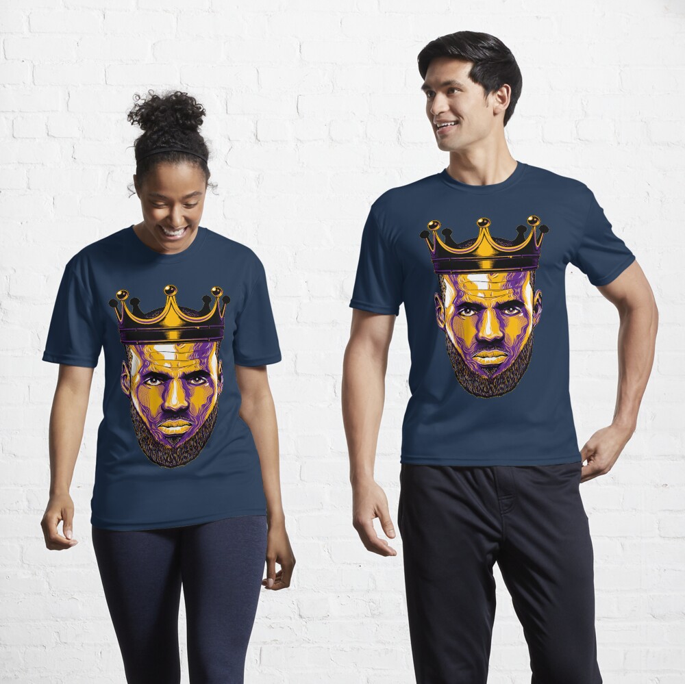 Lebron James lakers  Active T-Shirt for Sale by Renew Virtual