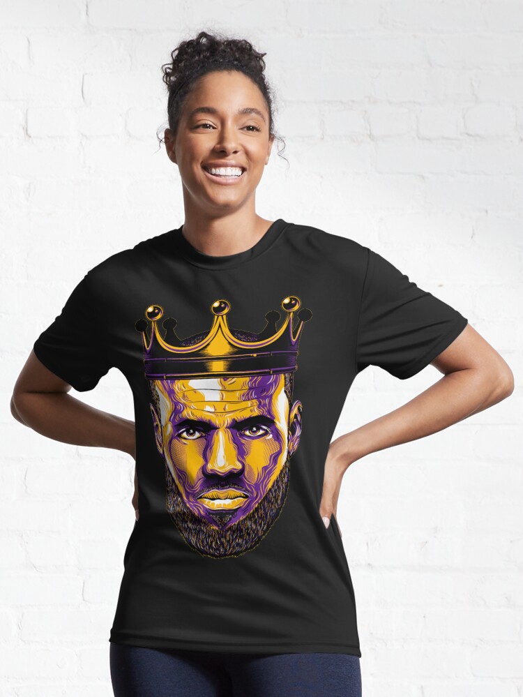 Lebron James lakers  Active T-Shirt for Sale by Renew Virtual