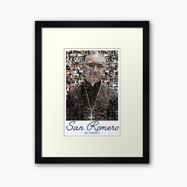 San Romero / Monsignor Oscar Arnulfo Romero Framed Art Print