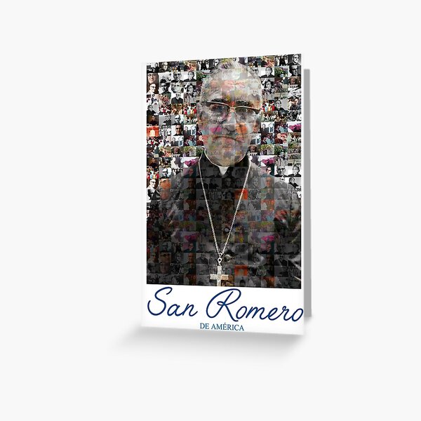 San Romero / Monsignor Oscar Arnulfo Romero Greeting Card