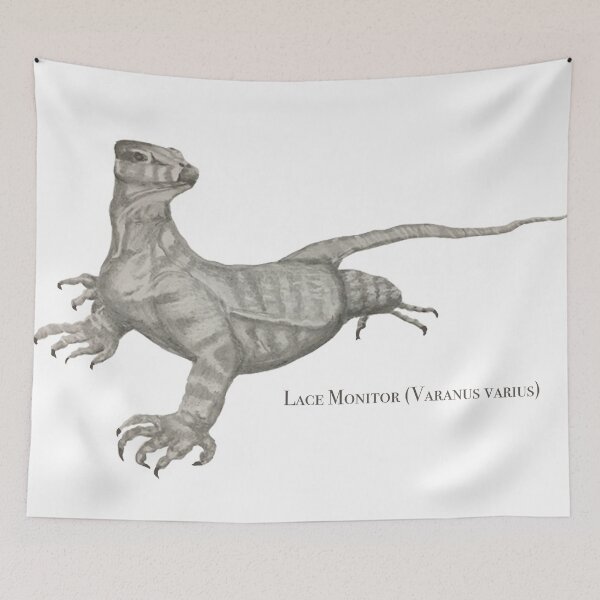 Item preview, Lace Monitor (Varanus varius) Goanna designed and sold by ChrissyWild.