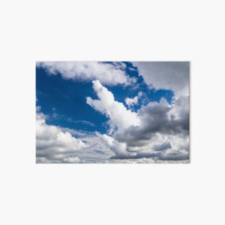 Crocodile Cloud Art Board Print