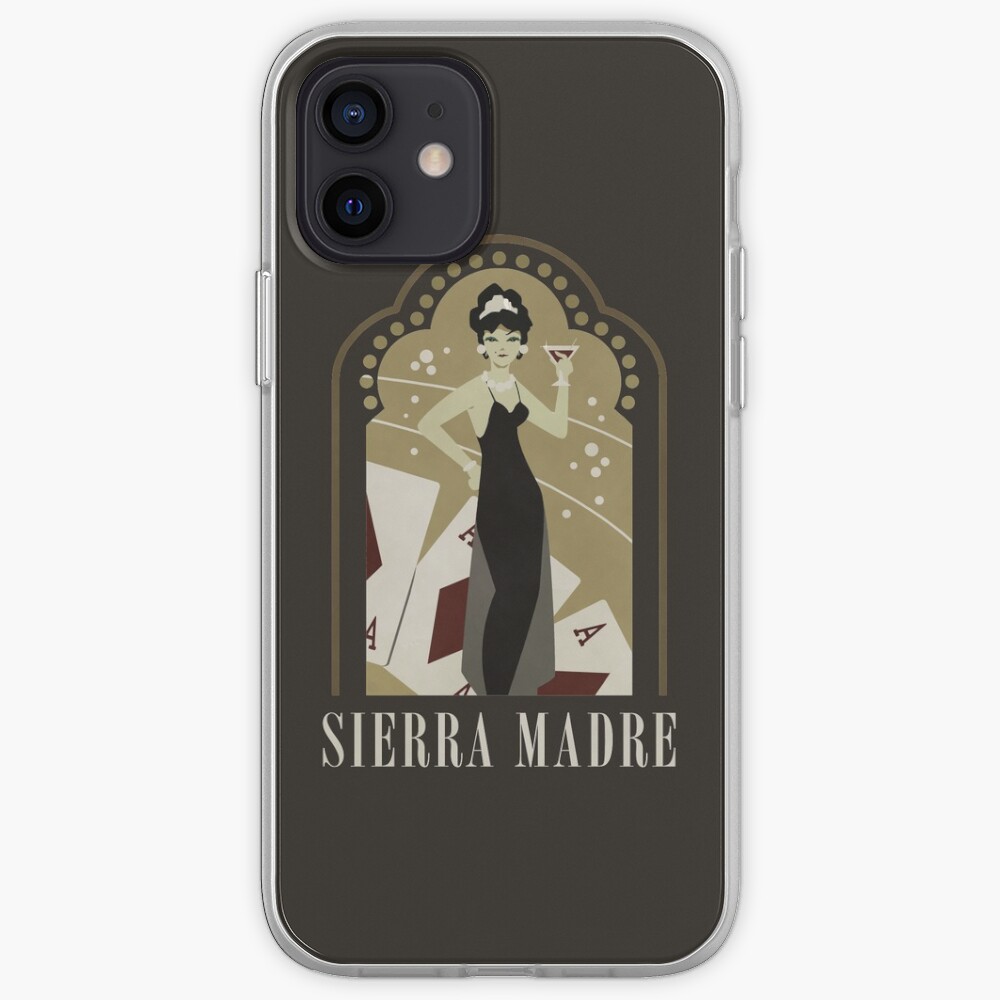 Sierra Madre Poster Design Iphone Case Cover By Lynchmob1009 Redbubble