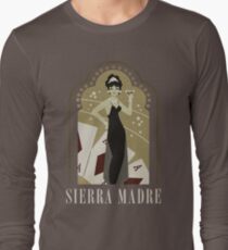 Sierra Madre Poster Design Long Sleeve T-Shirt