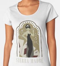Sierra Madre Poster Design Frauen Premium T-Shirts