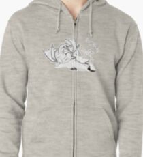 A Mighty Opponent - Ink Zipped Hoodie
