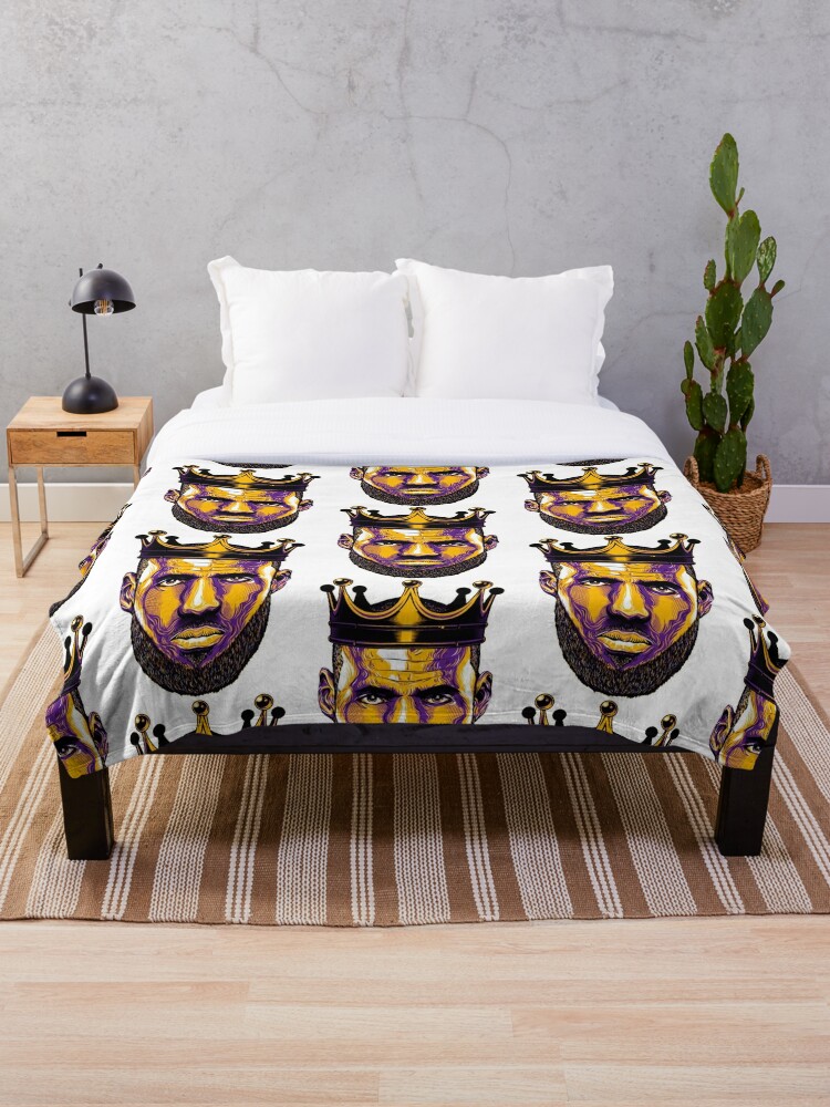 Lebron james lakers outlet blanket