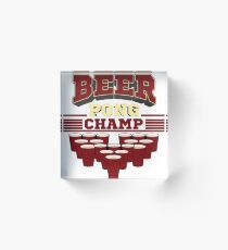 Beerpong Acrylic Block