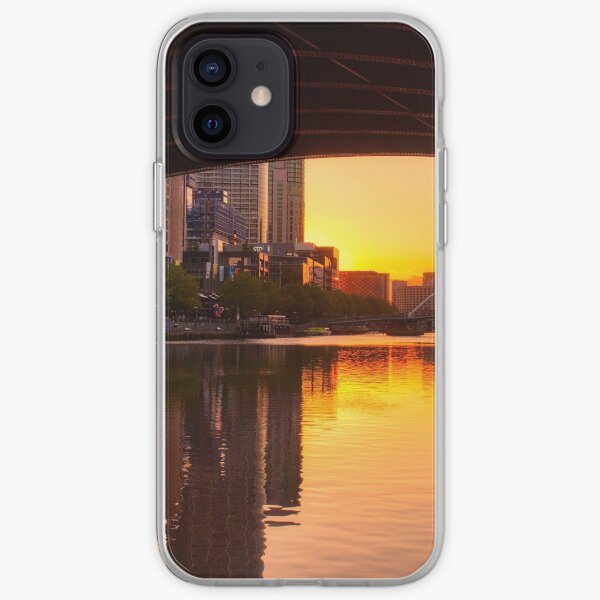 Melbourne City Sunset iPhone Soft Case