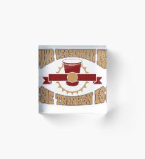 Beerpong Acrylic Block