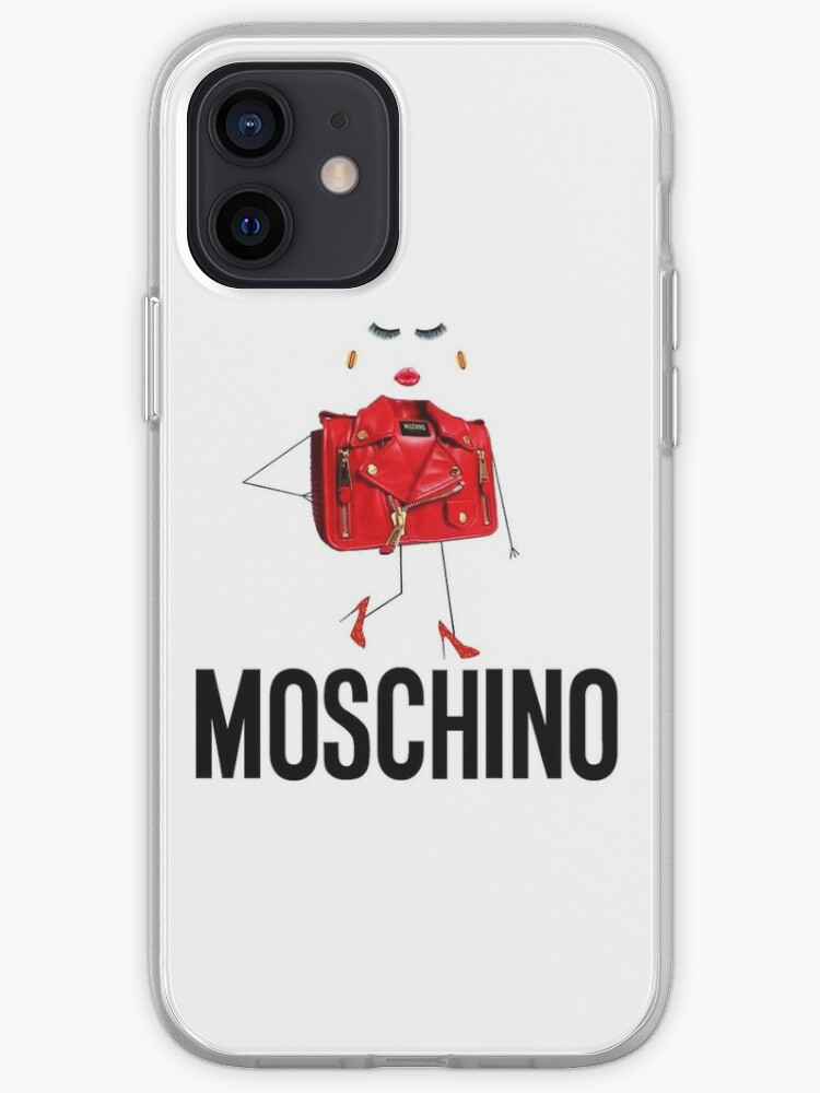 moschino phone case redbubble