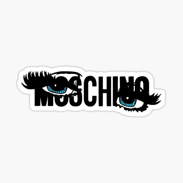 Moschino Girl Eye Sticker
