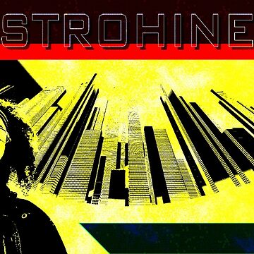 Artwork thumbnail, STROHINE Skyscraper Yellow by STROHINE