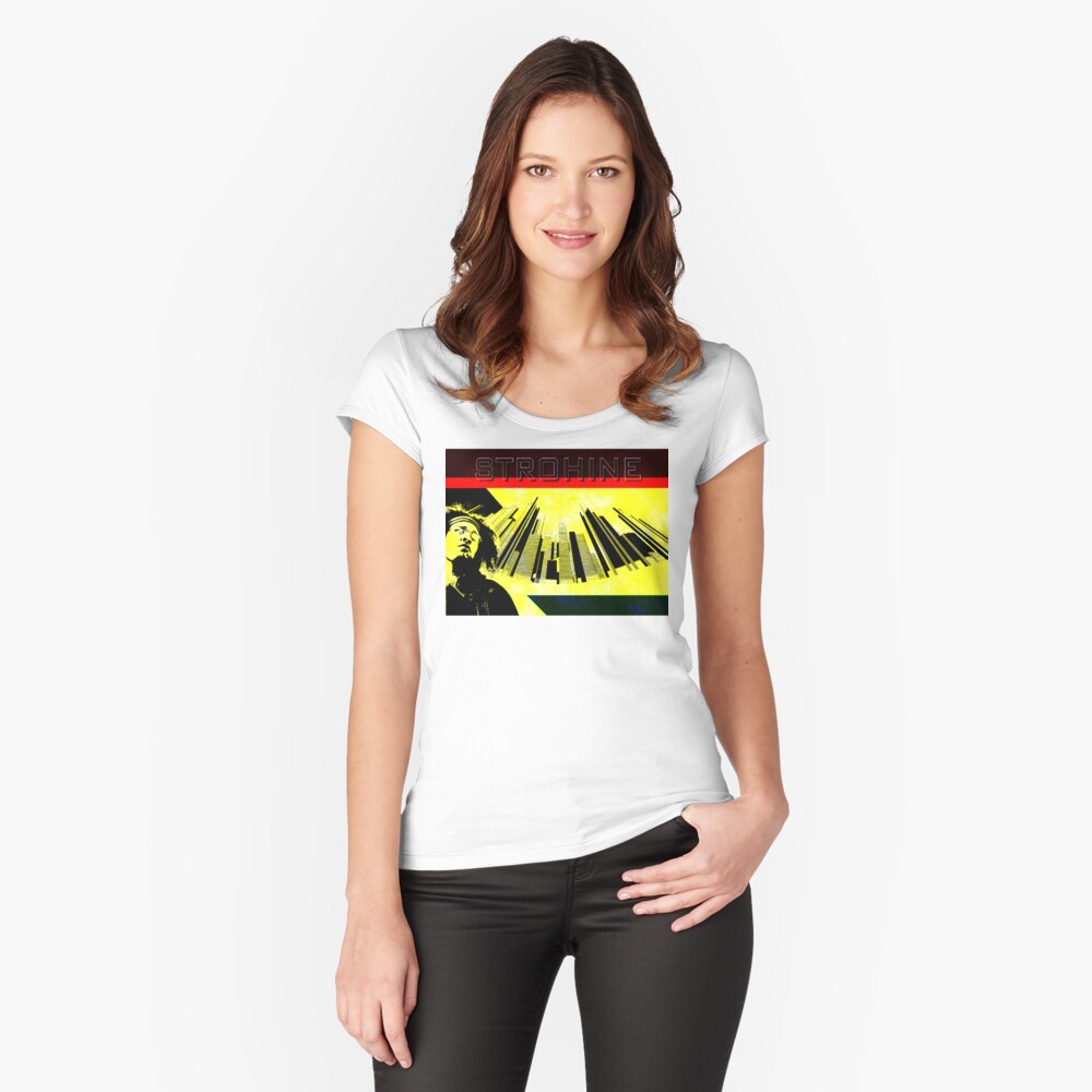 Item preview, Fitted Scoop T-Shirt designed and sold by STROHINE.