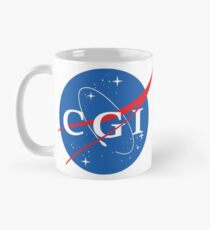 Nasa CGI Logo Mug