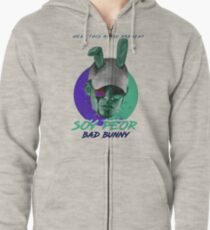 Soy peor Zipped Hoodie
