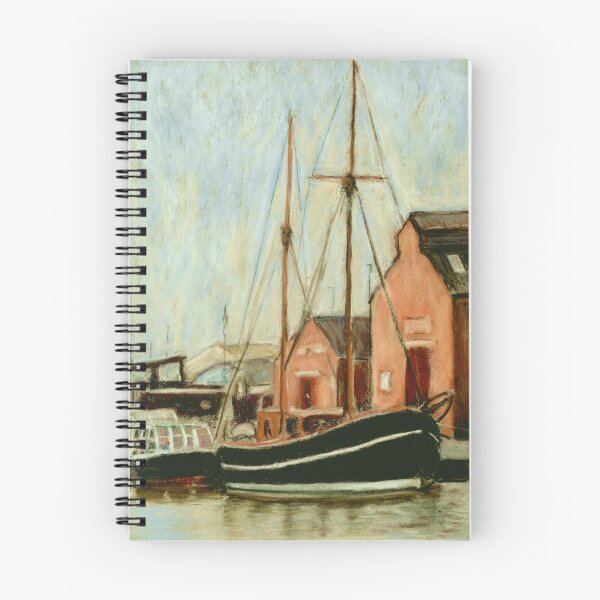 Item preview, Old Sailing Boat in Gloucester Docks designed and sold by Judy Adamson.
