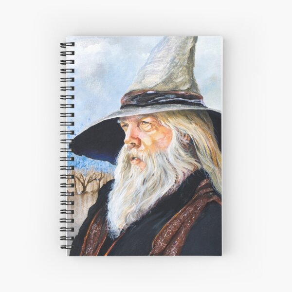 JR the Wizard Bard Spiral Notebook