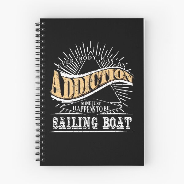 Artikelvorschau, Sucht ist Segelboot Shirt Geschenk Liveaboard Boote entworfen und verkauft von shoppzee.