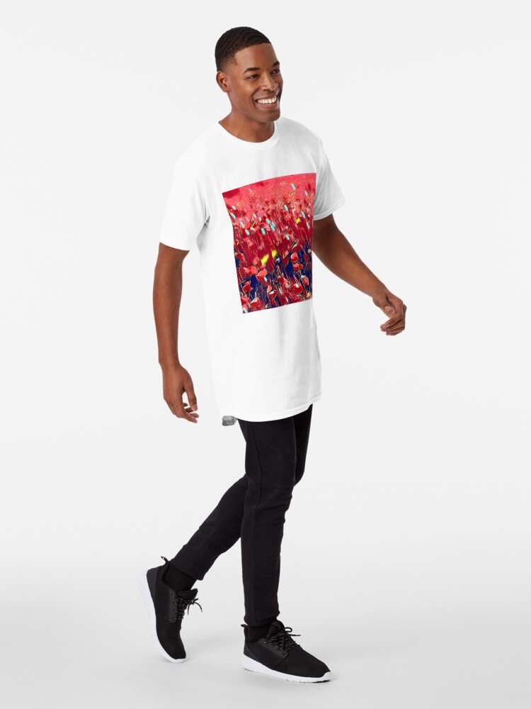 Alternate view of Magical poppy field Long T-Shirt