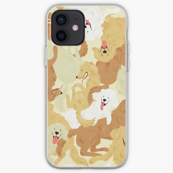 Golden retriever iPhone Soft Case