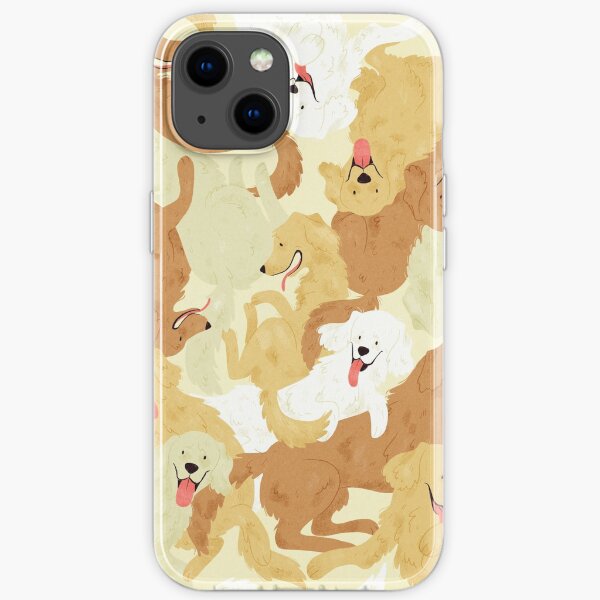 Golden retriever iPhone Soft Case