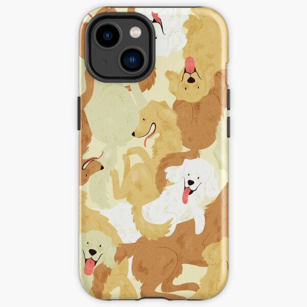 Golden retriever iPhone Tough Case
