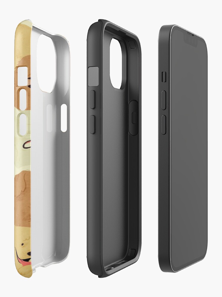 Alternate view of Golden retriever iPhone Case