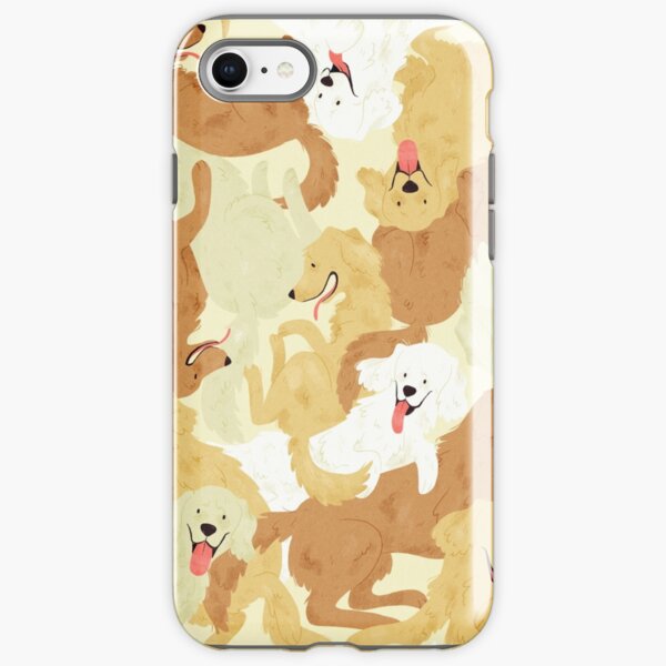 Golden retriever iPhone Tough Case
