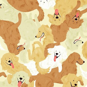 Artwork thumbnail, Golden retriever by Karoline Pietrowski