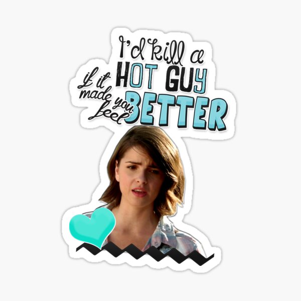 Season 5 Teen Wolf Greeting Cards [Malia] Sticker