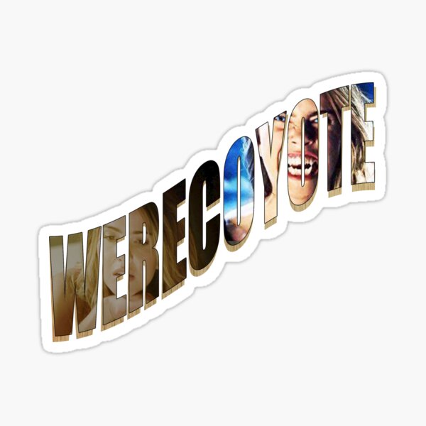 Werecoyote Sticker