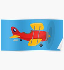 Adventure Planes: Biplane Poster