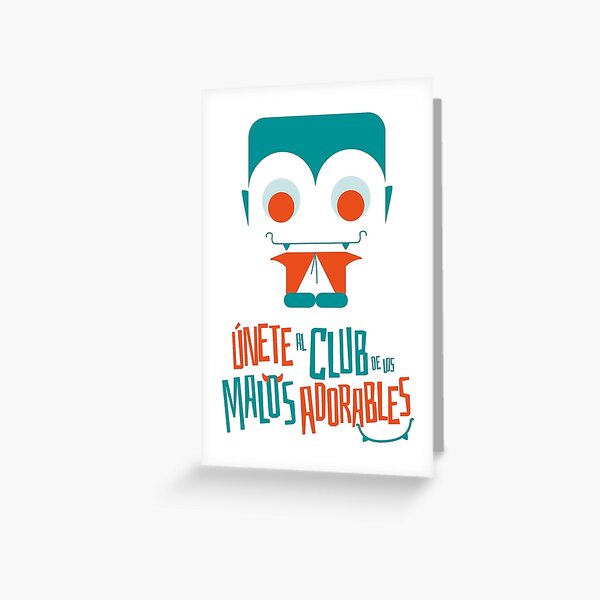 Lovable naughty guys: Monster Greeting Card