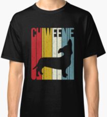 'Chiweenie Silhouette' Cute Chiweenie Dog Gift Classic T-Shirt