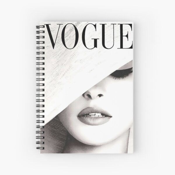 Vogue Covert Wall Art Spiral Notebook