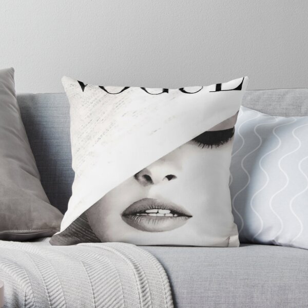 Vogue Covert Wall Art Throw Pillow