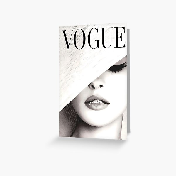 Vogue Covert Wall Art Greeting Card