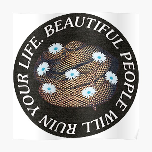 the wombats beautiful people will ruin your life Poster