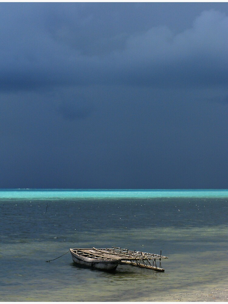 Canoe at Kimuta by neoniphon