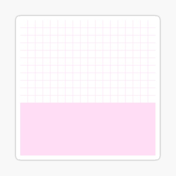 Artikel-Vorschau von Girly rosa Gitter auf Weiß über Girly Rosa, designt und verkauft von rewstudio.