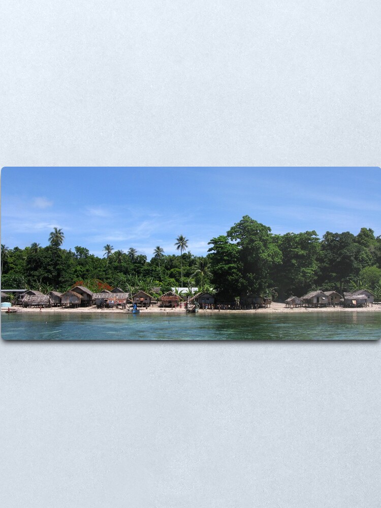Alternate view of The Village at Sabari Metal Print