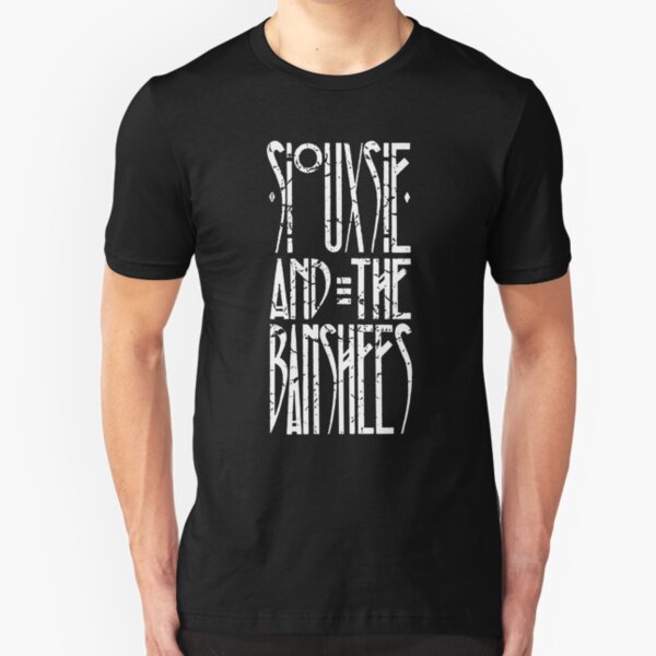 Souuxsie & The Banshees Logo Slim Fit T-Shirt
