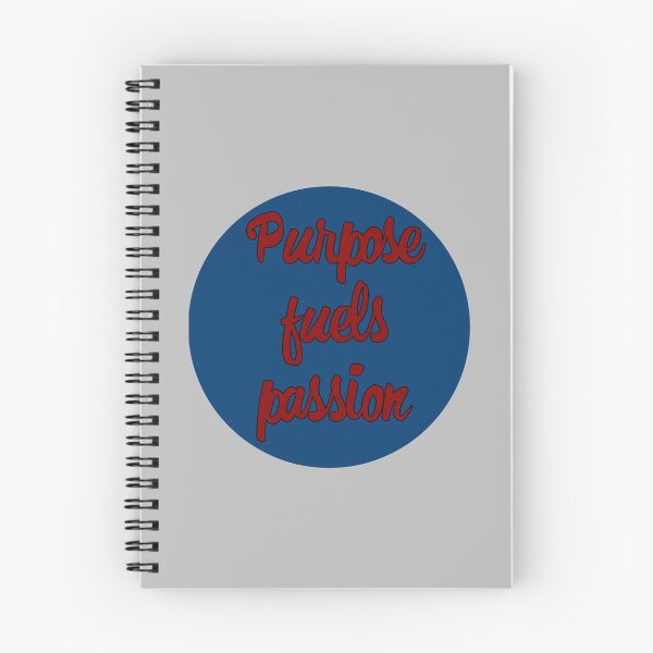 Item preview, deep quotes purpose fuels passion sticker designed and sold by untagged-shop.