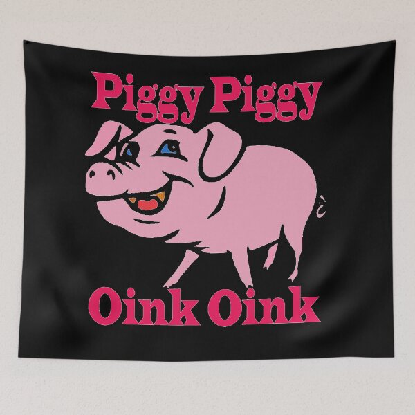 Item preview, Piggy Piggy Oink Oink in Pink designed and sold by Simon  King.