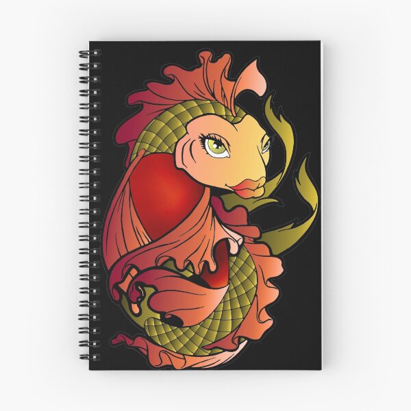 Item preview, Red and Green Koi Fish designed and sold by Lugh  Damen.