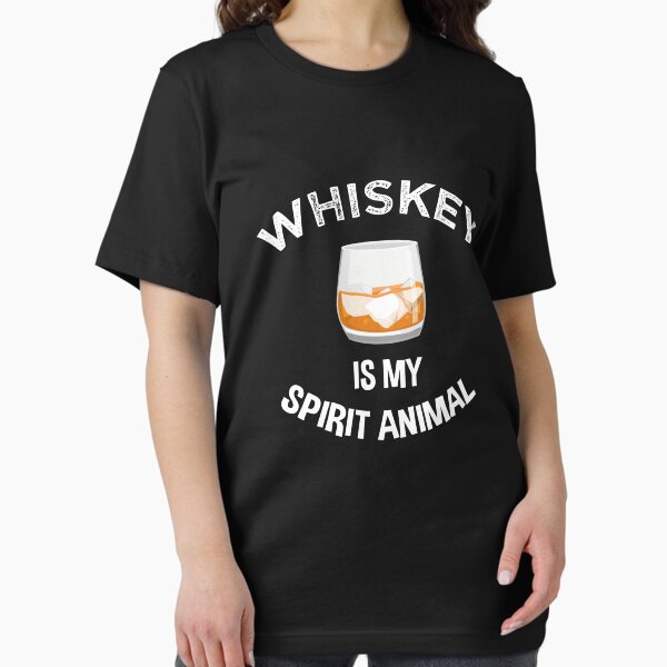 Whiskey Is My Spirit Animal T-Shirt Drinking Gift Shirt Whiskey Is My Spirit Animal T-Shirt Drinking Gift Shirt