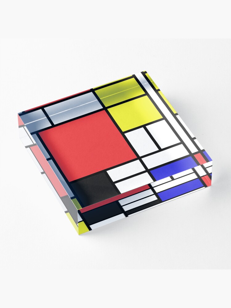 Alternate view of Mondrian Acrylic Block